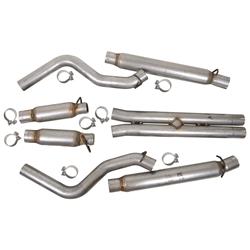 Aluminized Racing Exhaust System 08-14 Dodge Challenger 5.7L - Click Image to Close